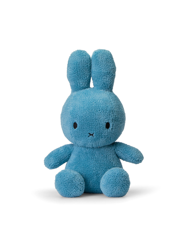 Miffy Sitting Terry Ocean Blue - 33cm