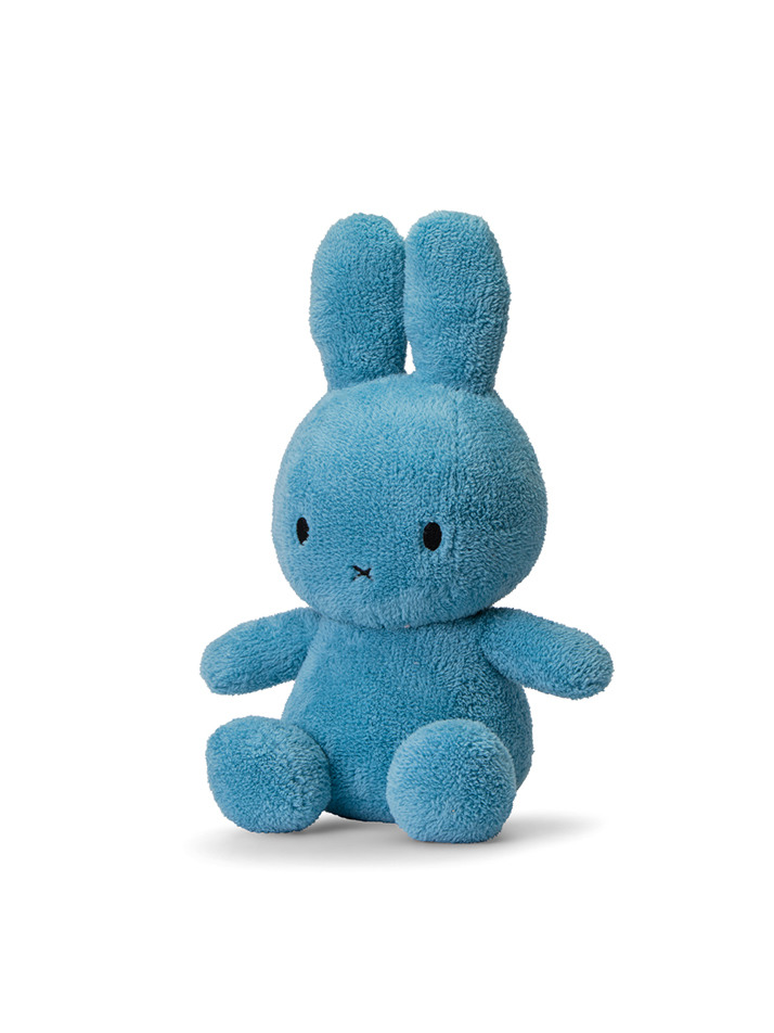 Miffy Sitting Terry Ocean Blue - 33cm