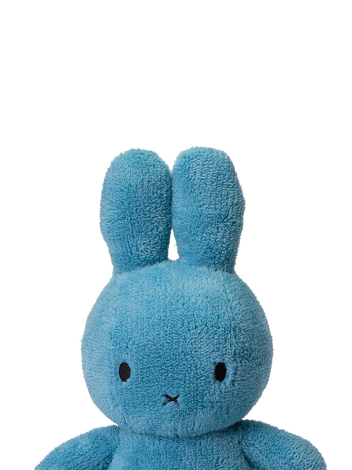 Miffy Sitting Terry Ocean Blue - 33cm