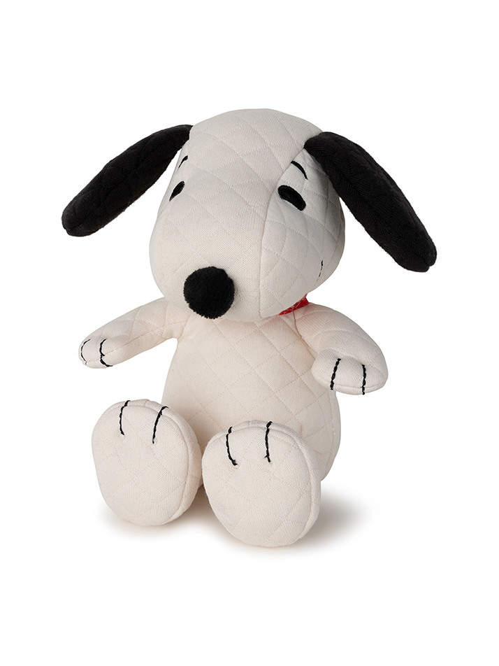 [PEANUTS] Snoopy Quilted Jersey Cream in Giftbox - 17cm