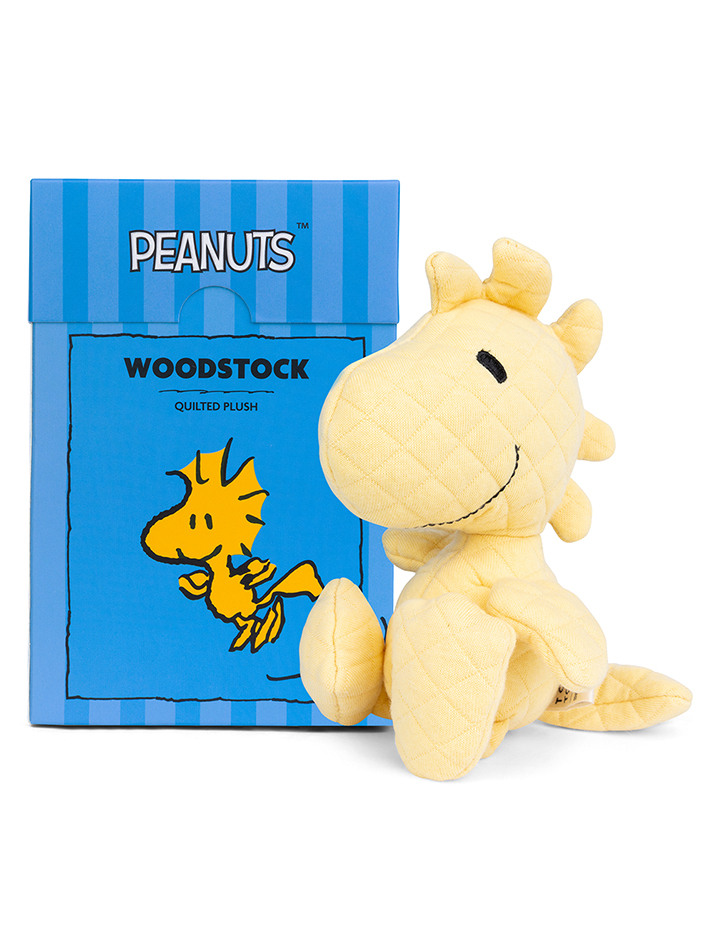 [PEANUTS] Woodstock Quilted Jersey Yellow in Giftbox - 15cm