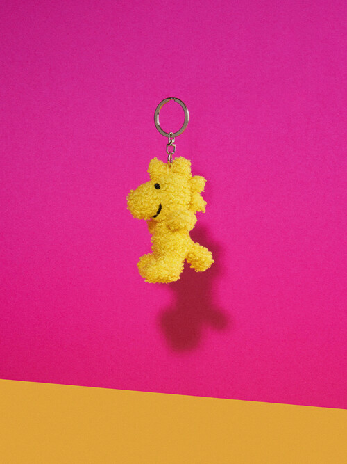 [PEANUTS] Woodstock ECO Tiny Teddy Yellow keychain - 7cm