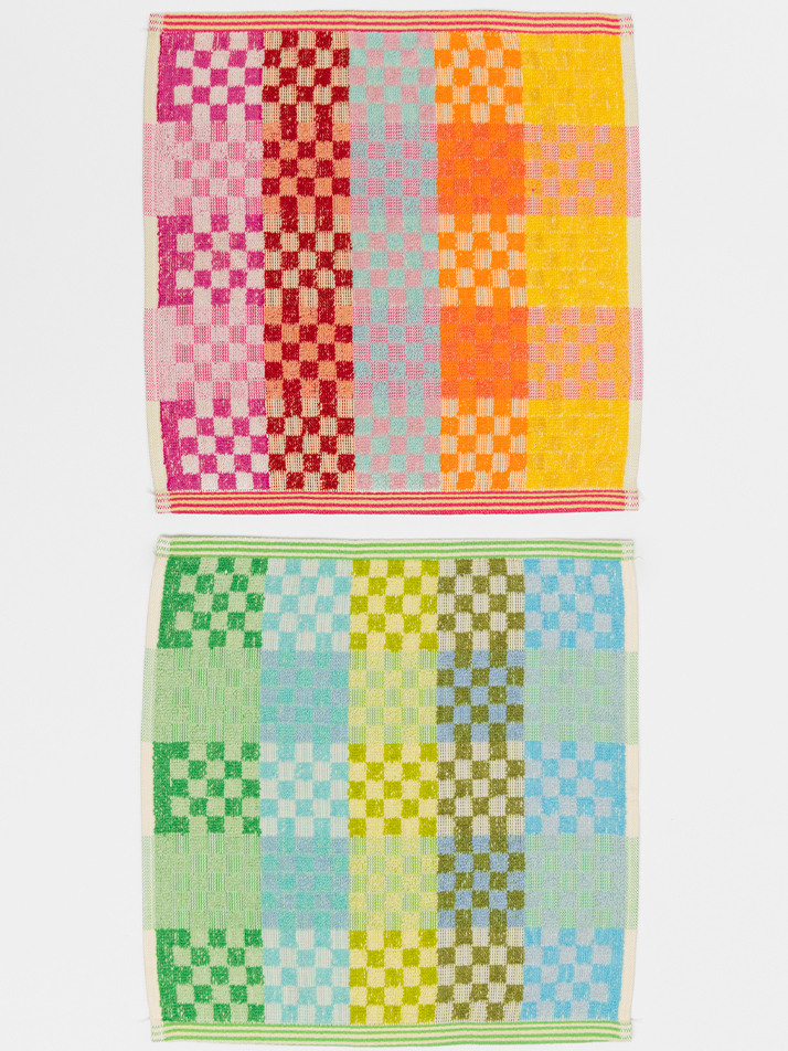[odd & ends] Multi Cloth Duo #55 checkered check
