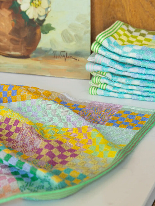 [odd & ends] Kitchen Towel #56 checkered check