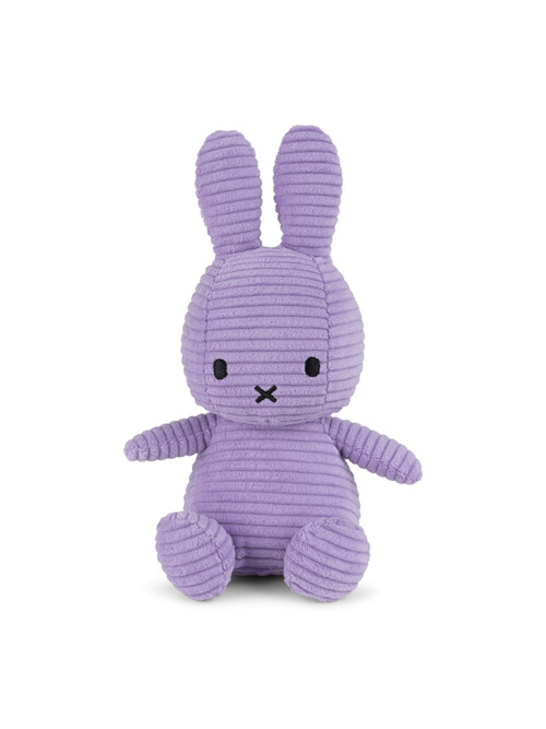 Miffy Sitting Corduroy Lilac - 23cm