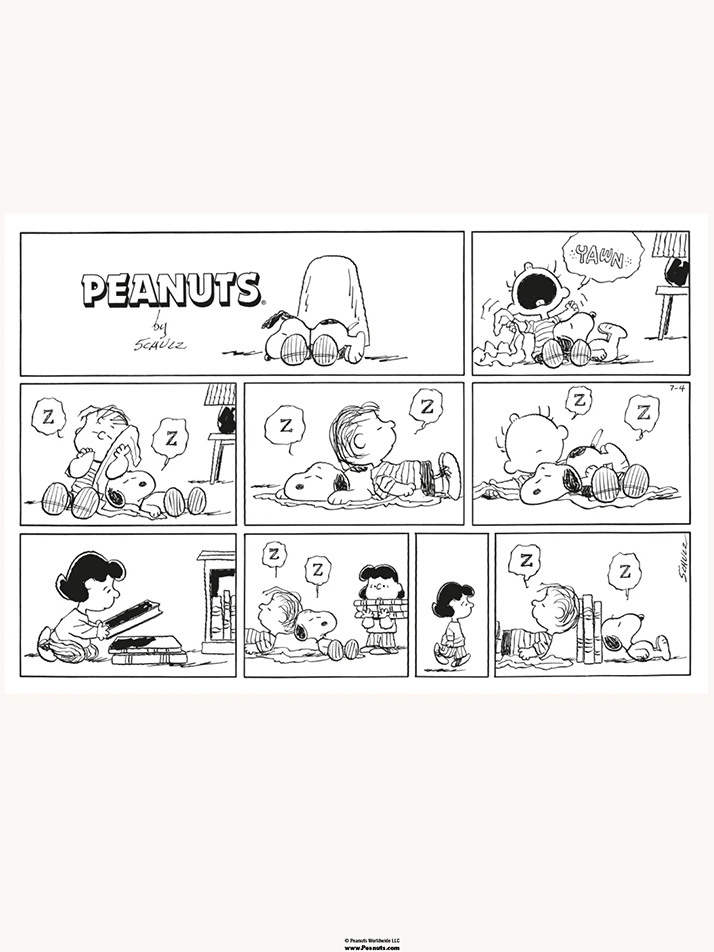 [Maison Deux X Peanuts] Lambswool Blanket - Stitched (ZZZ) (130 x 200)