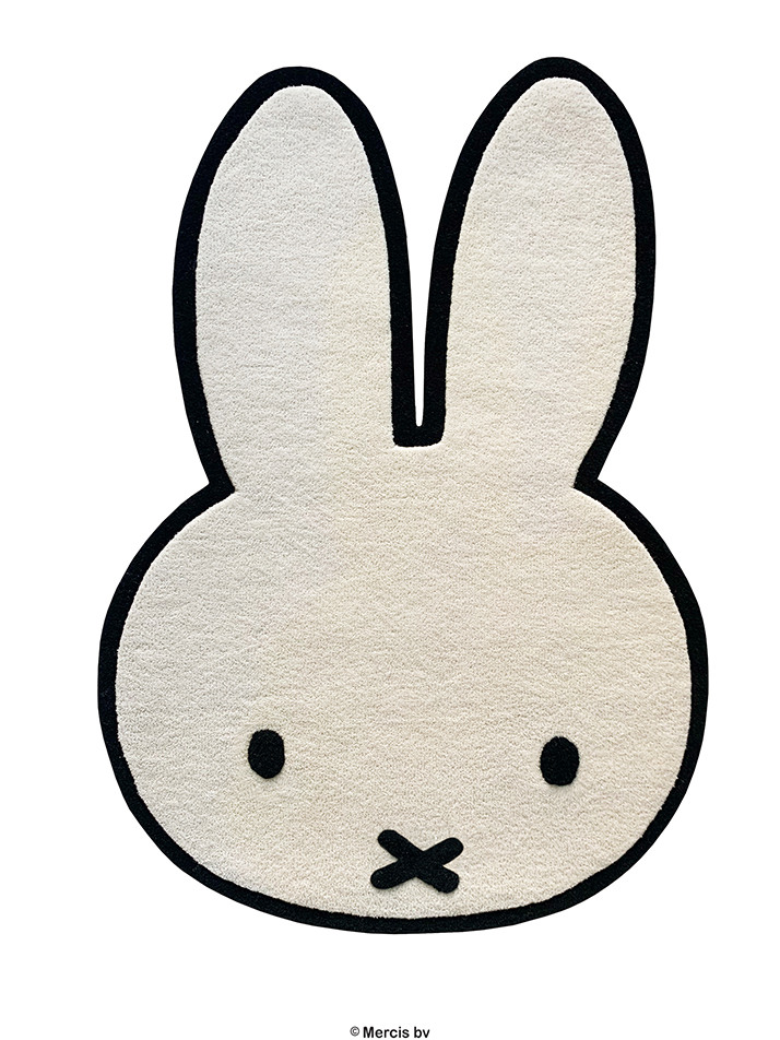[Maison Deux X Miffy] Miffy Rug (80 x 112)