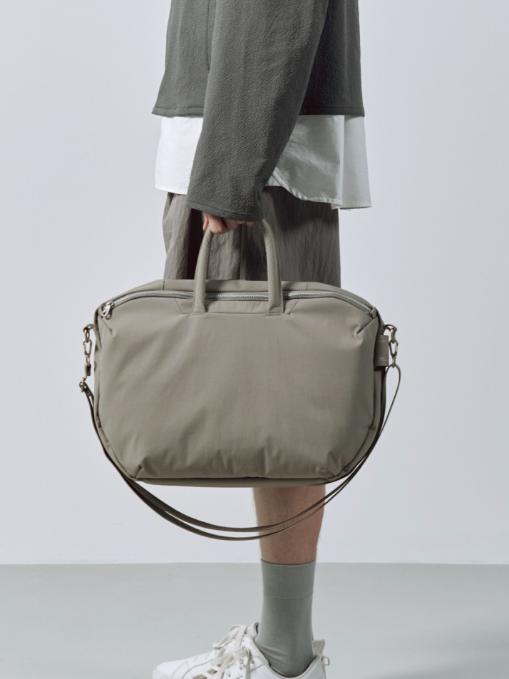 데데킨트 F30 토트백 웜 그레이