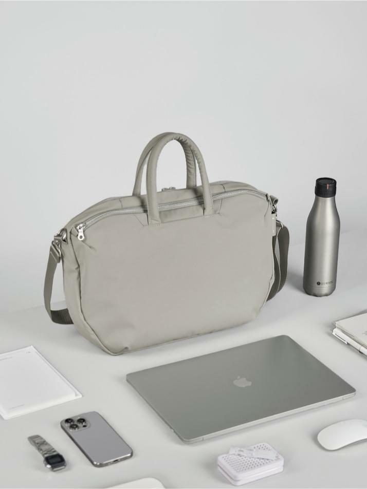 데데킨트 F30 토트백 웜 그레이