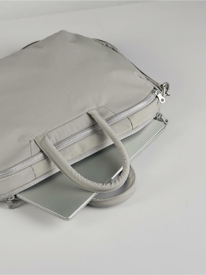 데데킨트 F30 토트백 웜 그레이