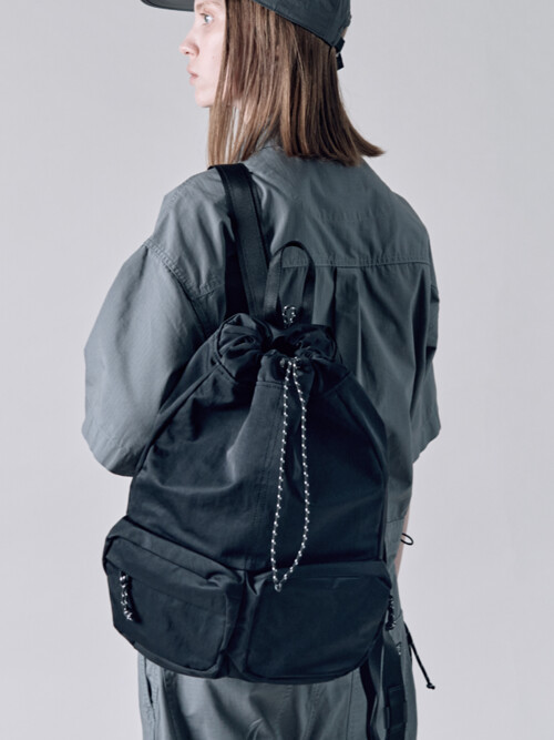 튜링 W40 스트링 백팩 블랙