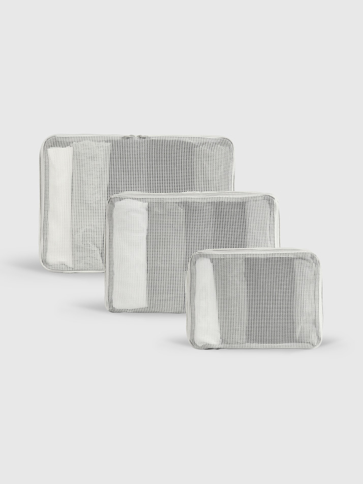 Travel Pouch Organizer Misty Gray M