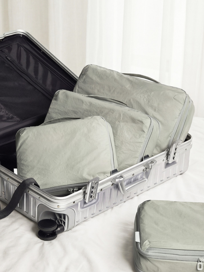 Travel Pouch Organizer Stone Gray M