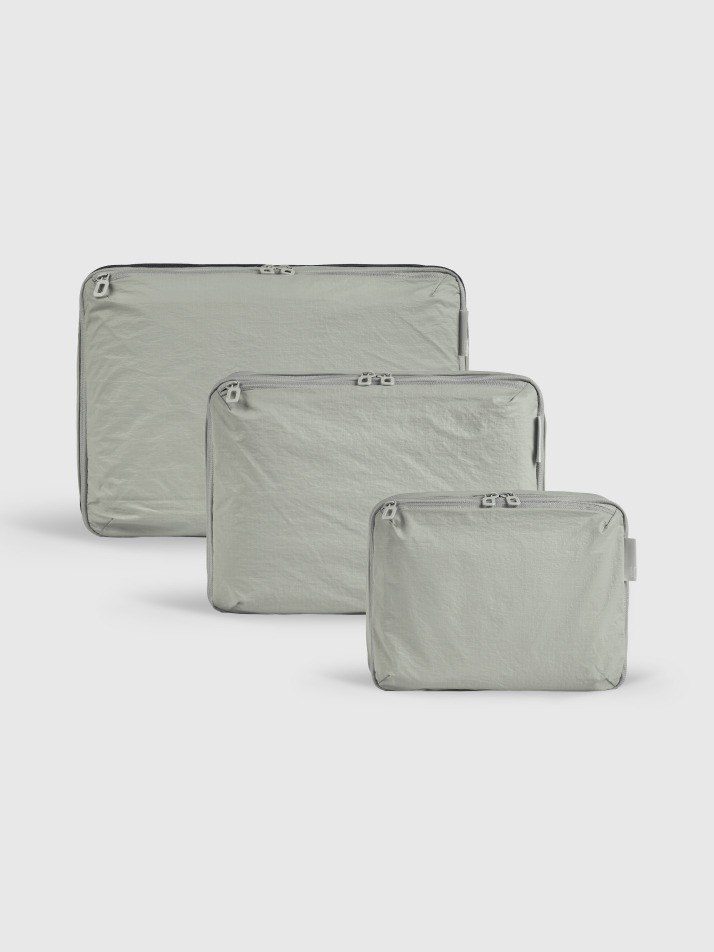 Travel Pouch Organizer Stone Gray M