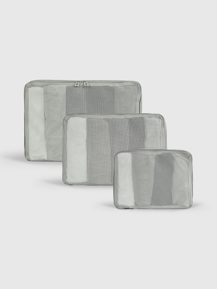 Travel Pouch Organizer Stone Gray M