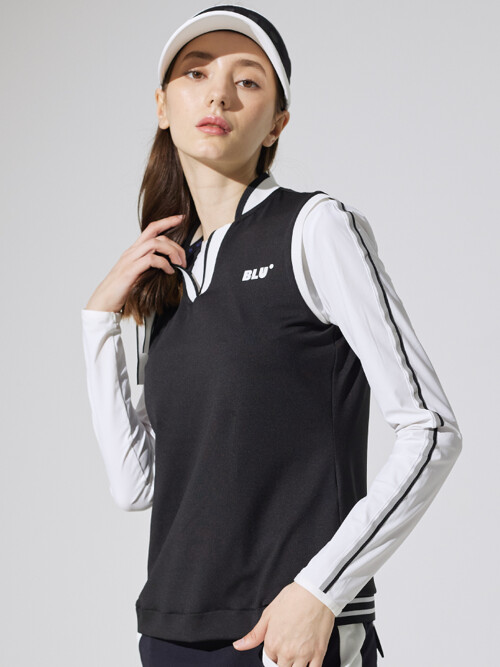 [BLUDOT] ROUNDING INNER TEE_WH