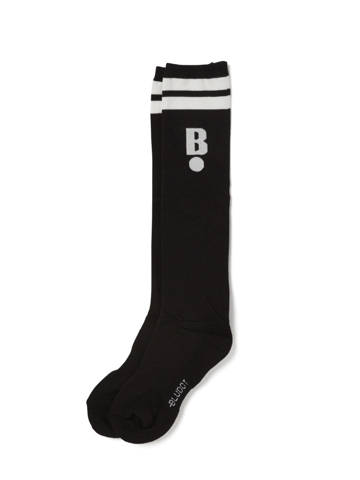 [BLUDOT] B-DOT KNEE-SOCKS_BK