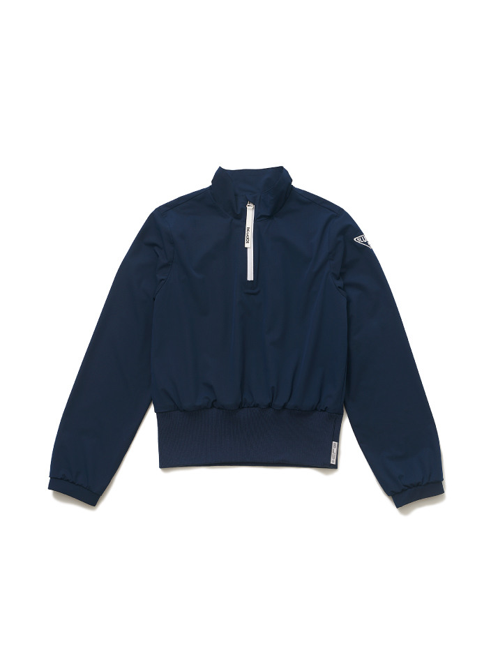 [BLUDOT] 하프집업 스포츠 블라우스 Plus_BL