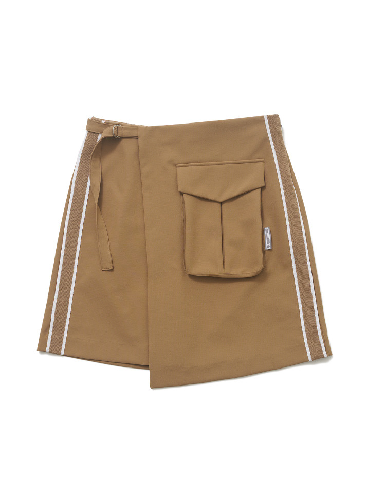 [BLUDOT] 아웃포켓 랩스커트형 팬츠_CM