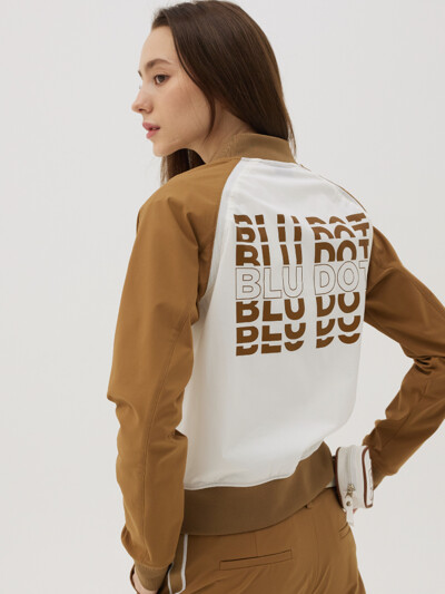 [BLUDOT] 컬러블록 스타디움 점퍼_CM