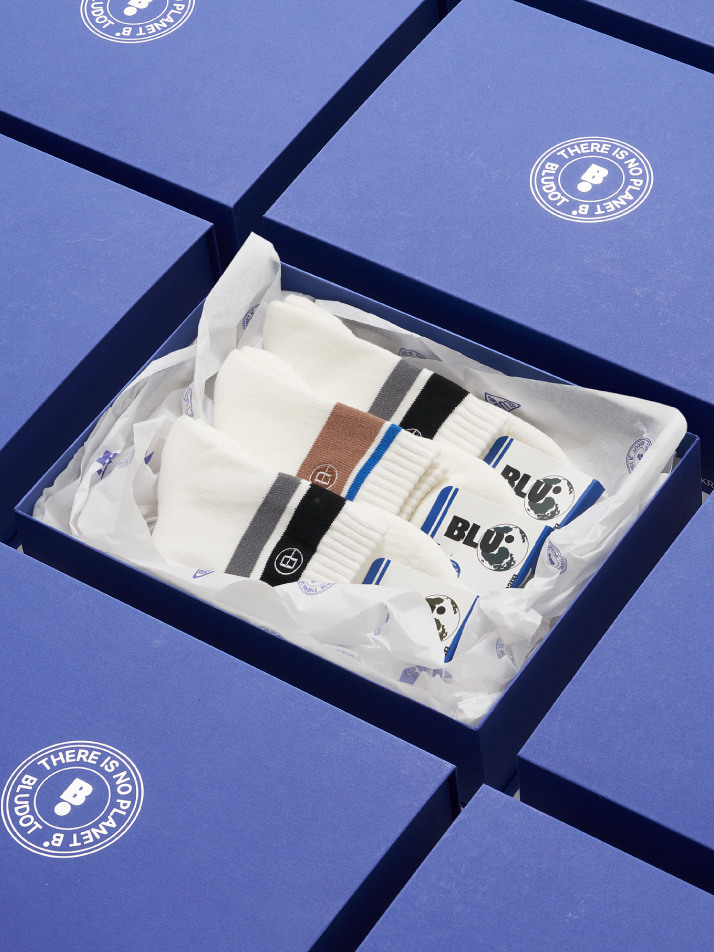 [BLUDOT] 블루닷 여성 양말세트_WH