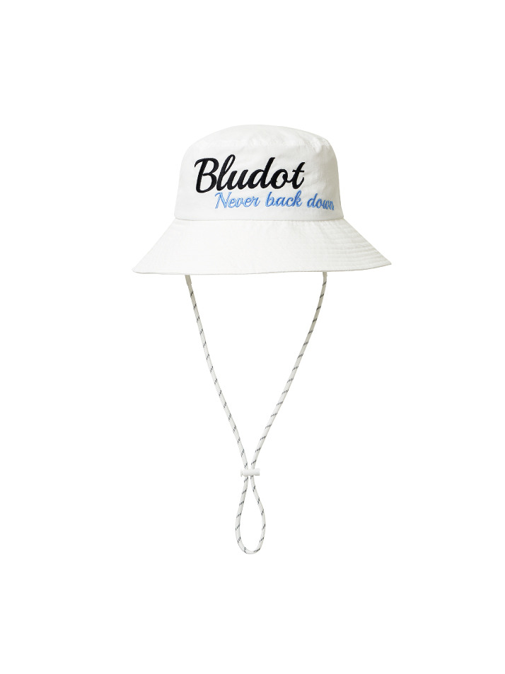 [BLUDOT] 그래픽 버킷햇_WH