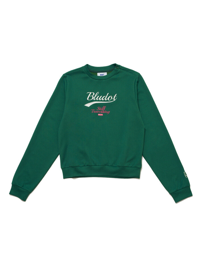 [BLUDOT] 라운드넥 스웻셔츠_GN