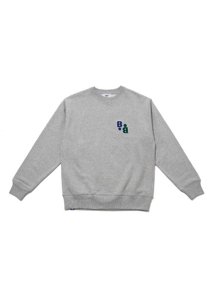 [BLUDOT] 로고와펜 헤비웨이트 스웻셔츠_MG
