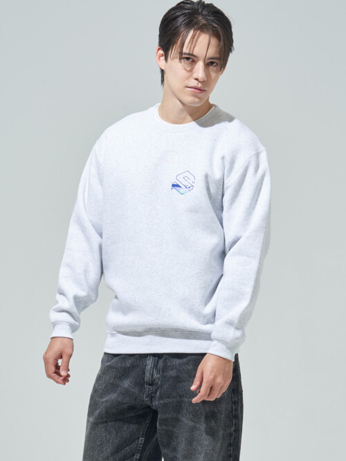 [SHOWPIECE] 그래픽 기모 스웻셔츠_MG