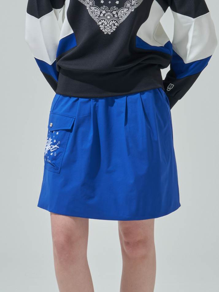 [BLUDOT] 포켓 포인트 스포츠 스커트_BL