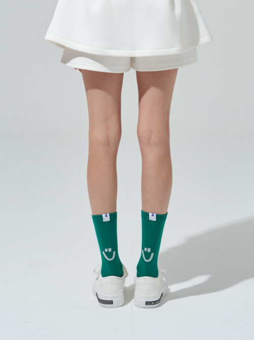[BLUDOT] 그린 스마일 양말_GN