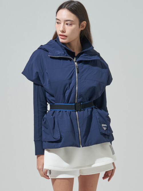 [BLUDOT] 오버핏 패딩 베스트_NY
