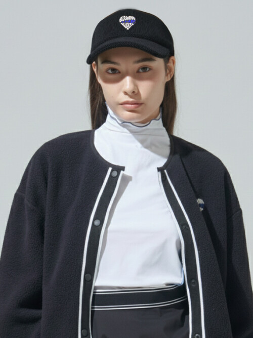 [BLUDOT] 니트 썬바이저_BK