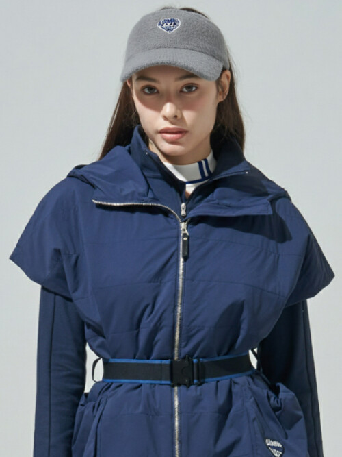 [BLUDOT] 니트 썬바이저_GY