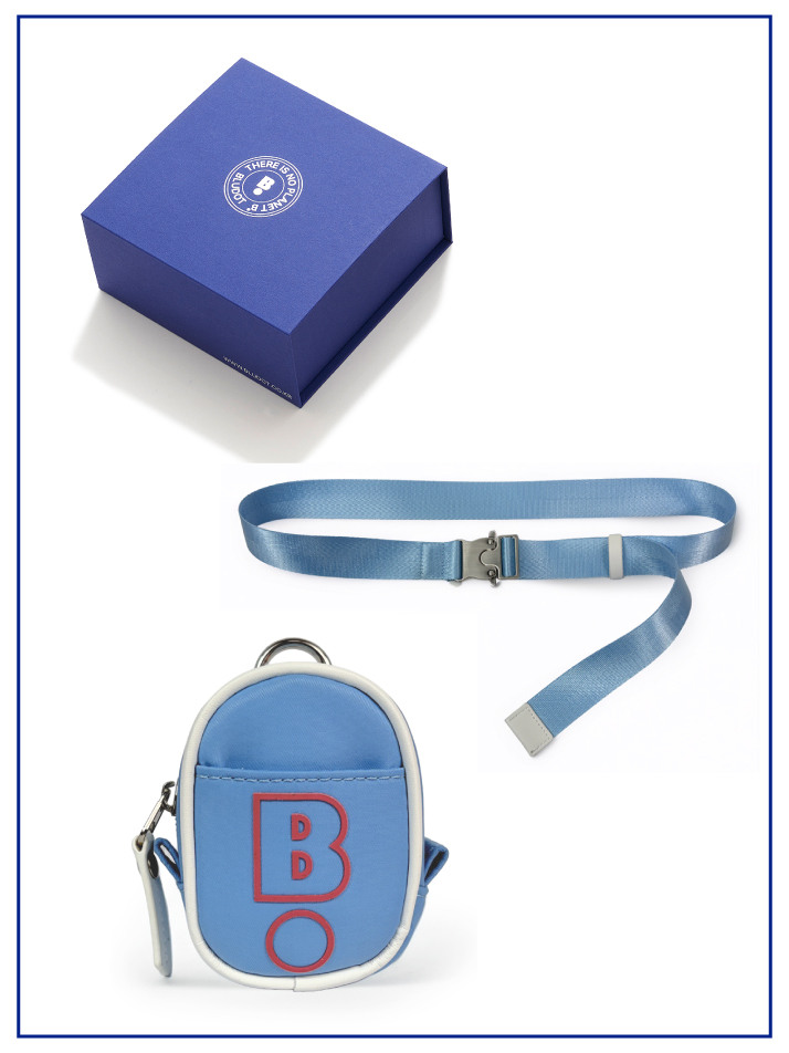 [BLUDOT] 블루닷 볼케이스 + 웨빙벨트 세트_SB