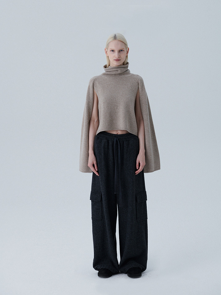 ROONIE CARGO PANTS - CHARCOAL