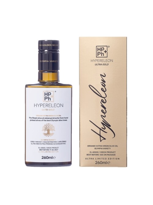 [43일분] 하이퍼렐리온 울트라골드 고함량 폴리페놀 유기농 엑스트라버진 올리브오일