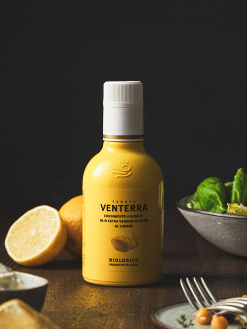 [벤테라] 레몬 냉압착 유기농 엑스트라버진 올리브오일 향미유