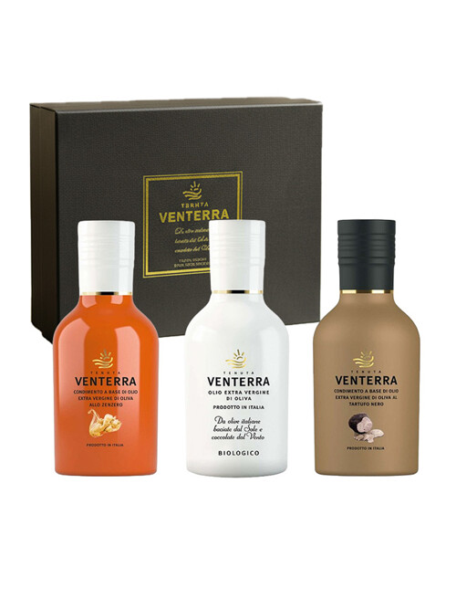 [테누타벤테라] 트러플 선물세트 유기농 트러플, 블랜드, 진저 올리브오일