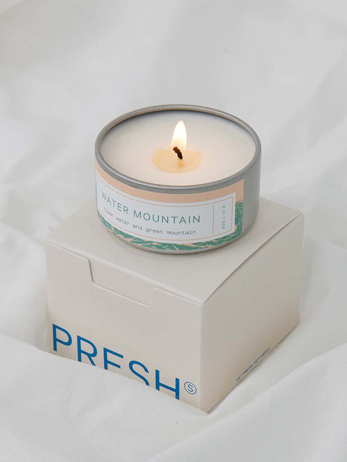 PRESH 프레쉬 캔들 SMALL 60g (18종 택1)