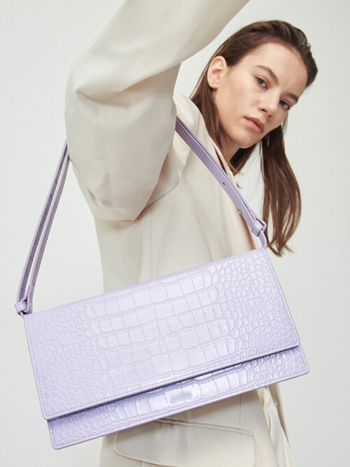 MATIN CROC BAG LILAC