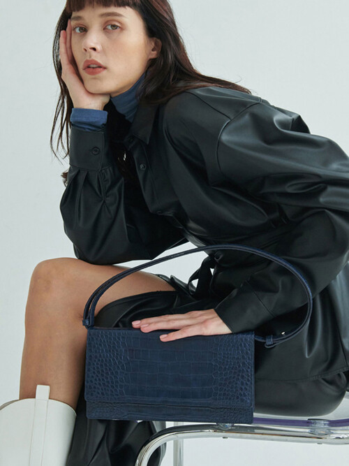 MATIN CROC BAG NAVY