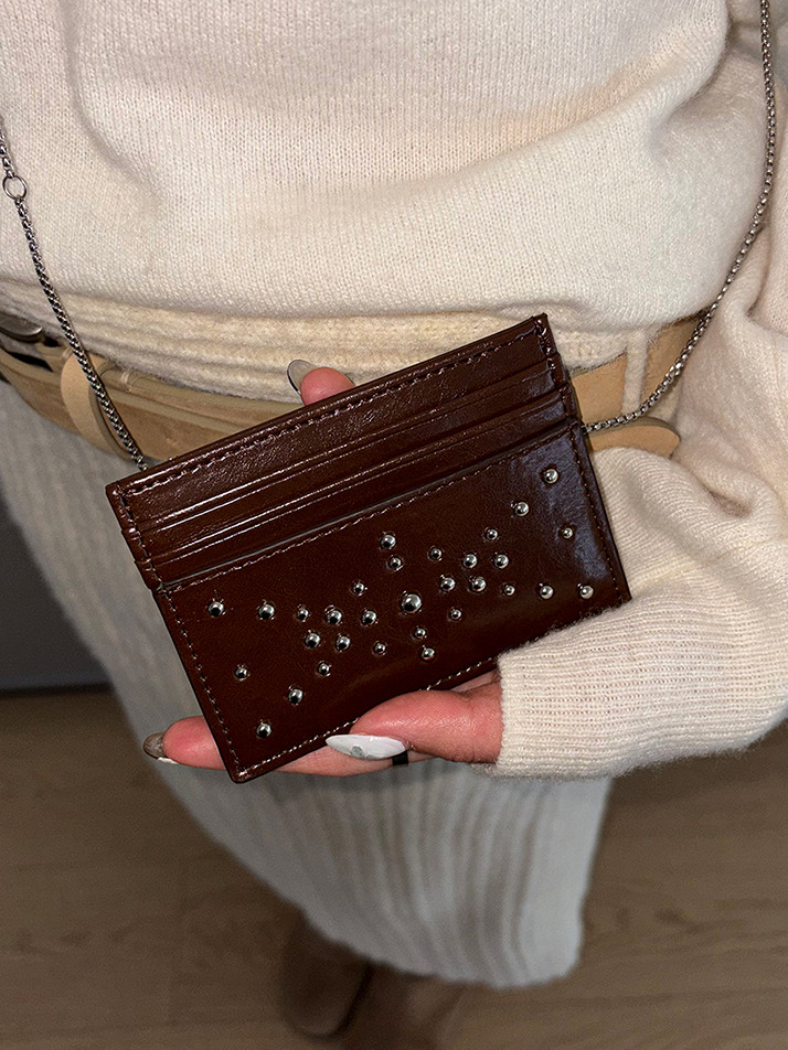 Nova card wallet brown