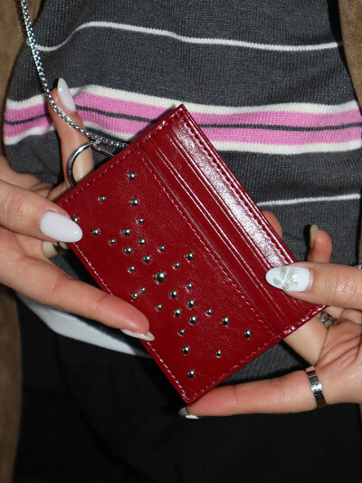 Nova card wallet red