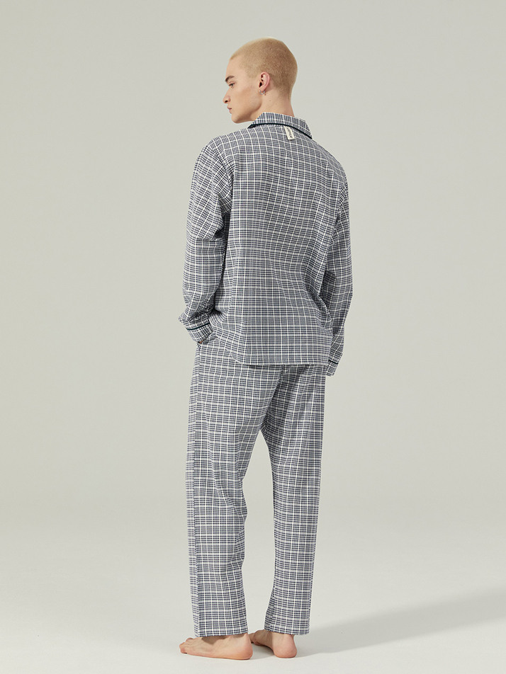 런던 체크 파자마 [남성]