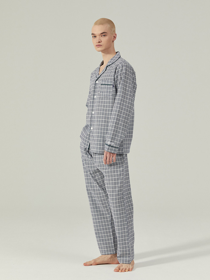 런던 체크 파자마 [남성]