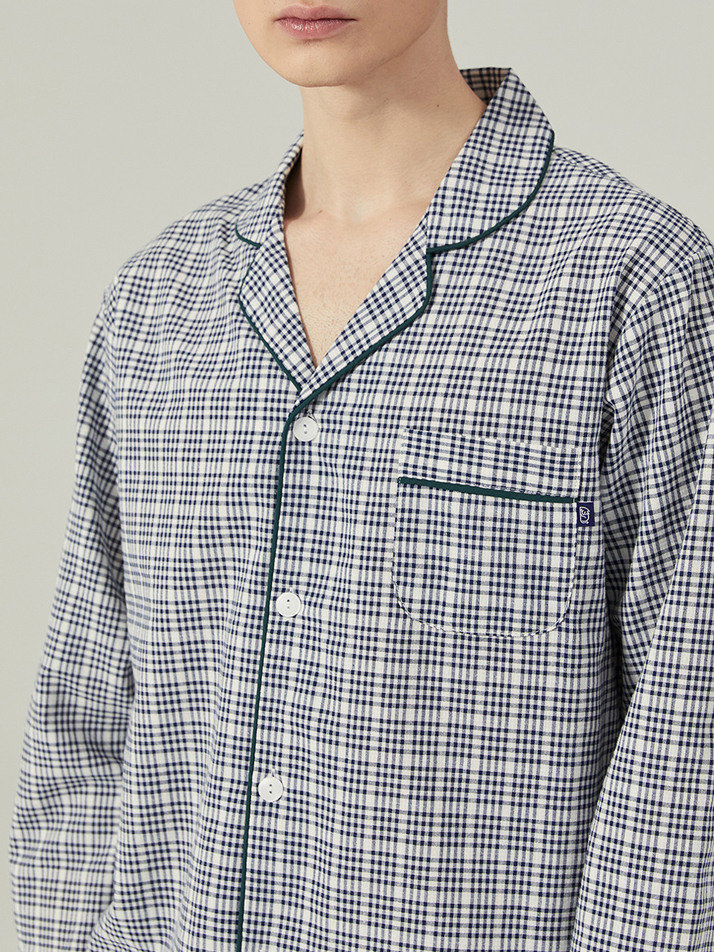 런던 체크 파자마 [남성]