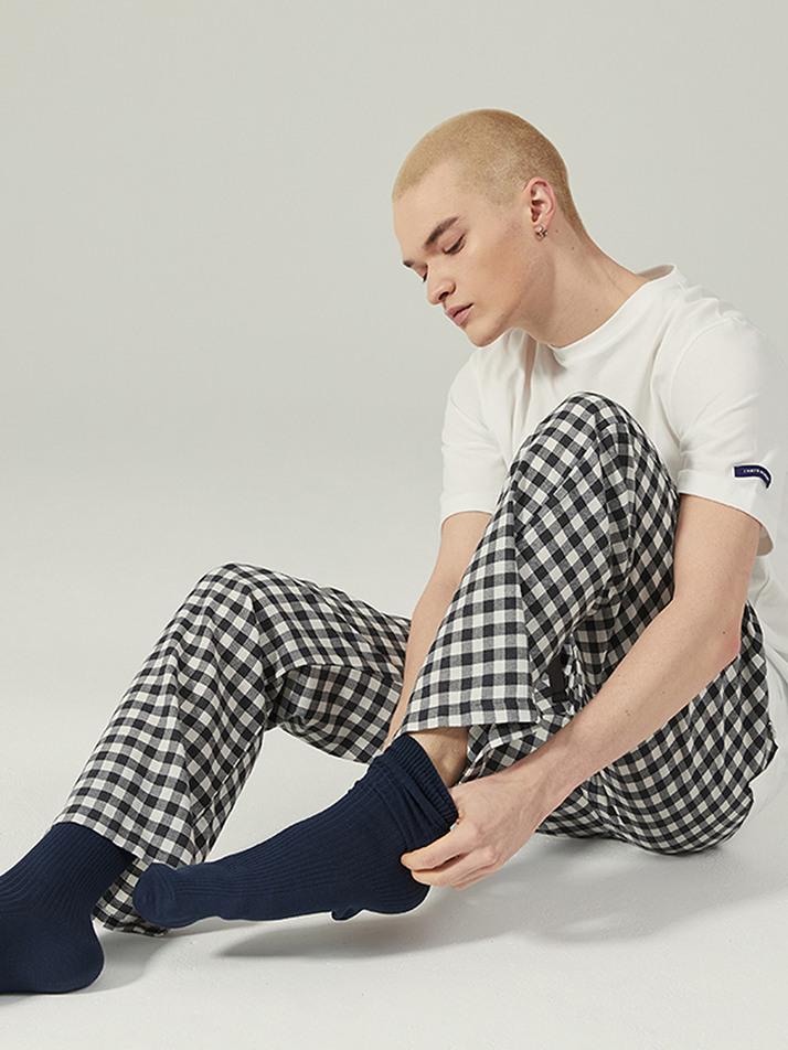 멜로우 체크 파자마팬츠 [남성] 3C