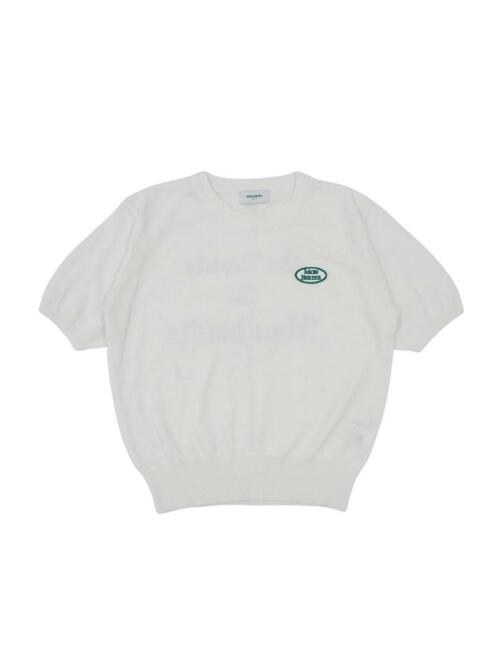 라반드 컬러 여름니트 WHITE