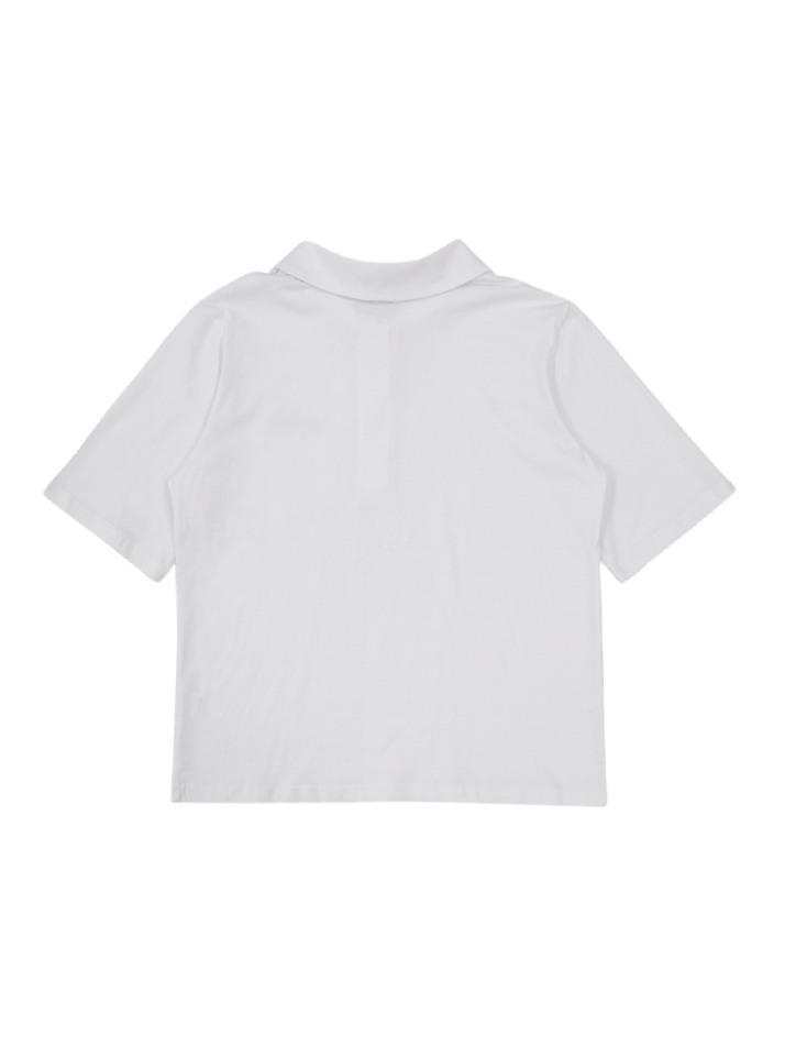 엠버 반팔 폴로 티셔츠 WHITE